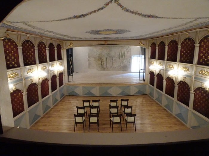 View from the centre box