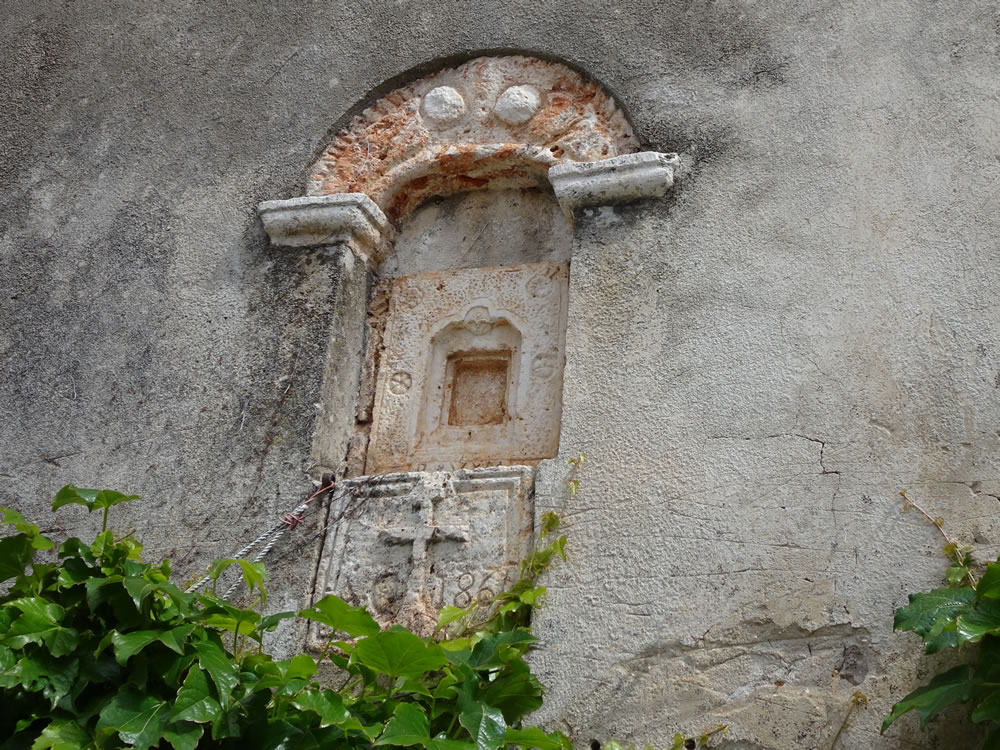 Wall inscription - 1861