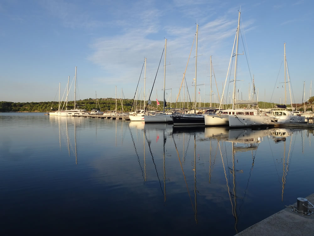 Peaceful marina