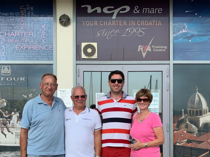 New skippers with Eddy & Vedran